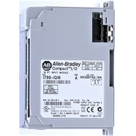 * ALLEN BRADLEY 1769-IQ16 24 VDC SINK/SOURCE COMPACT I/O 16-pt INPUT MODULE