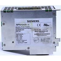 SIEMENS cV5_DC APTRONICS AG MODULAR POWER SUPPLY