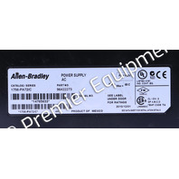 * ALLEN BRADLEY 1756-PA72 POWER SUPPLY CONTROLLOGIX *TESTED*