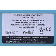 WELLER WESD51 SOLDERING STATION