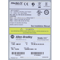 * ALLEN BRADLEY 1783-MS10T STRATIX 800 ETHERNET MANAGED SWITCH