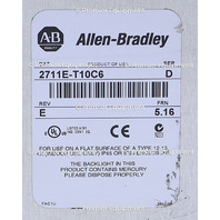 * ALLEN BRADLEY 2711E-T10C6 /D OPERATOR INTERFACE