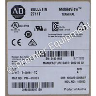 * SURPLUS ALLEN BRADLEY 2711T-T10I1N1-TC /A MOBILEVIEW TERMINAL 10 IN DISPLAY