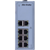 * ALLEN BRADLEY 1783-US8T STRATIX 2000 UNMANAGED ETHERNET SWITCH SER A