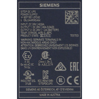 * SIEMENS 6EP1931-2FC42 SITOP DC UPS POWER SUPPLY