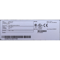 * ABB ACS800-ITTU1-0016-5+P901 PUMPSMART VARIABLE FREQUENCY DRIVE
