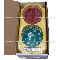 * NEW ITC TL96-LV TL96-LV-YL LED STOP & GO TRAFFIC LIGHT