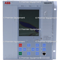 * ABB REC70 VOLTAGE CONTROL BAY UNIT TERMINAL REC670 *READ*