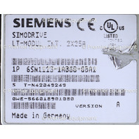 * SIEMENS 6SN1118-0NH01-0AA1 SIMODRIVE INTERFACE CARD w/ 6SN1123-1AB00-0BA1 POWER MODULE