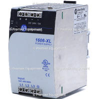 * ALLEN BRADLEY 1606-XL120E-3 SER A 3 PHASE POWER SUPPLY 24VDC *TESTED* 