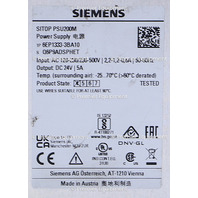 * SIEMENS 6EP1333-3BA10 SITOP PSU200M POWER SUPPLY 24VDC *TESTED* 