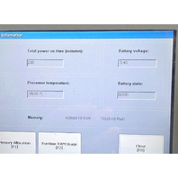 * ALLEN BRADLEY 2711P-T10C4A8 PANELVIEW 1000 PLUS 6 *ONLY 3.5 HRS RUN TIME*