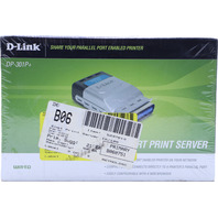 D-LINK DP-301P+ FAST ETHERNET PARALLEL PORT PRINT SERVER