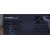 MOTOROLA VC70N0 VC70N0-MA0U702G7WR VEHICLE MOBILE COMPUTER w/ MOUNT