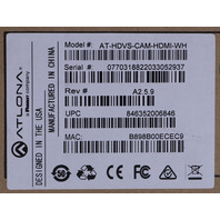 ALTONA NEARUS AT-HDVS-CAM-HDMI-WH CAMERA WITH ASSORTED CABLES