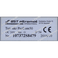 BST ELTROMAT ekr ProCom50 WEB GUIDE CONTROLLER 24VDC