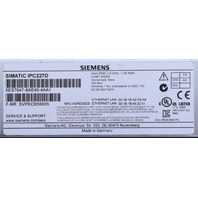 QTY. (2) SIEMENS SIMATIC IPC227D 6ES7647-8AE40-4AA1 NANOBOX PC COMPUTER