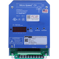 POWER ELECTRONICS M546CXR 9A 5HP 460VAC VARIABLE FREQUENCY DRIVE