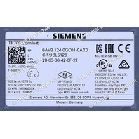 * SIEMENS 6AV2 124-0GC01-0AX0 SIMATIC HMI TP700 COMFORT 7" OPERATOR INTERFACE PANEL #1