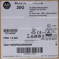 * SURPLUS ALLEN BRADLEY 20G11ND5P0AA0NNNNN POWERFLEX 755 AC DRIVE