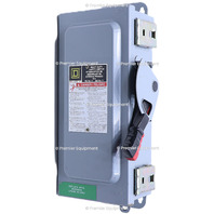 * SQUARE D H361AWK 30A HEAVY DUTY SAFETY SWITCH W/ FUSES