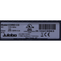 JULABO BC4 CORIO CD HEATING LABORATORY CIRCULATOR