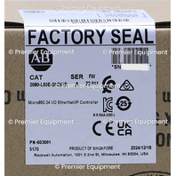 * SURPLUS ALLEN BRADLEY 2080-L50E-24QWB MICRO850 24 I/O ETHERNET IP CONTROLLER
