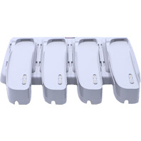 3M TR-944N DOCKING STATION WITH TR-640 CHARGERS *READ*