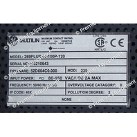 GE MULTILIN 269 PLUS 269PLUS-W-100P-120 MOTOR MANAGEMENT RELAY
