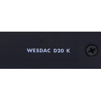 GENERAL ELECTRIC GE HARRIS ENERGY SERVICES WESDAC D20 K