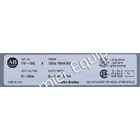 * ALLEN BRADLEY 1791-16AC SER B BLOCK I/O MODULE PLC MODULE