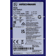 * HIRSCHMANN RS20 RS20-0800T1T1SDAEHH09.1.00 RAIL SWITCH