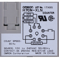 OMRON H7CN-XLN 100-240VAC COUNTER