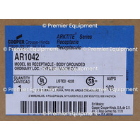 * NEW CROUSE HINDS AR1042 M3 ARKTITE HEAVY DUTY 100 AMP RECEPTACLE