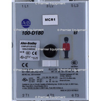 * ALLEN BRADLEY 100-D180 100S-D180ED22C CONTACTOR 110-130V *READ*