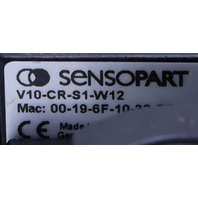 SENSOPART V10-CR-S1-W12 VISOR V10-S VISION SENSOR WITH MG2A 543-11023