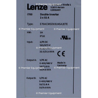 * LENZE E70ACMSD0324SA2ETE SERVO INVERTER 