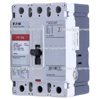 * EATON FD35k FD3070 70A 600V 3 POLE CIRCUIT BREAKER *TESTED*