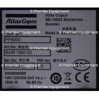 ATLAS COPCO PF6000 IF POWER FOCUS TYPE 6000 NUTRUNNER CONTROLLER