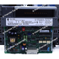 * ALLEN BRADLEY 1746-P2 1746-A10 PLC RACK 1747-L524 CPU OTHE MODULES