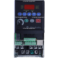 * ALLEN BRADLEY 22A-A2P1N103 SER A POWERFLEX VARIABLE FREQUENCY DRIVE *READ*