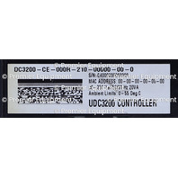 * HONEYWELL UDC3200 DC3200-CE-000R-210-00000-00-0 TEMPERATURE CONTROLLER 90-250 AC 50/60 HZ