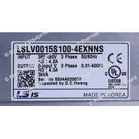 * NEW LS ELECTRIC S100 LSLV0015S100-4EXNNS AC DRIVE