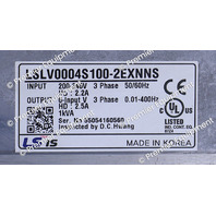 * NEW LS ELECTRIC S100 LSLV0004S100-2EXNNS AC DRIVE *READ*