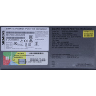 * SIEMENS SIMATIC 6ES7660-5JB58-2BK3 PCS 7 IPC647D INDUSTRIAL WORKSTATION