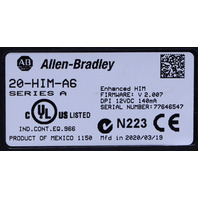 * ALLEN BRADLEY 20-HIM-A6 SER A POWERFLEX ENHANCED HUMAN INTERFACE MODULE