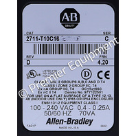 * ALLEN BRADLEY 2711-T10C16 PANELVIEW 1000 HOUSING COVER 
