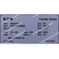 EATON ATC-300+ 6D32360G45 AUTOMATIC TRANSFER SWITCH CONTROLLER