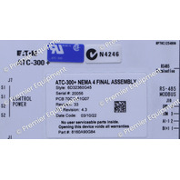 EATON ATC-300+ 6D32360G45 AUTOMATIC TRANSFER SWITCH CONTROLLER