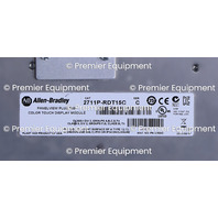 * ALLEN BRADLEY 2711P-RDT15C /C PANELVIEW DISPLAY MODULE NEW TOUCH NEW OVERLAY